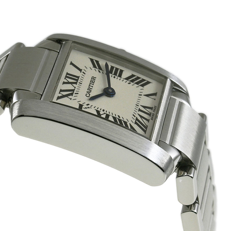 CARTIER Tank Française SM watch ladies W51008Q3