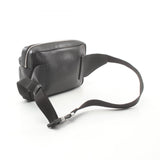 Louis Vuitton LOUIS VUITTON Bumbag Outdoor Taiga Noir Waist Bag Body Leather Men's Black M33438