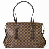 LOUIS VUITTON Chelsea Tote Bag Damier Ebene N51119 TH0065