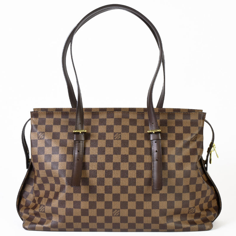 LOUIS VUITTON Chelsea Tote Bag Damier Ebene N51119 TH0065