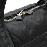 CHANEL Chanel Sport Line Coco Mark Boston Bag Travel Nylon Black