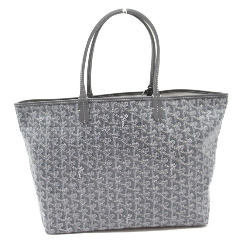 GOYARD Saint Louis PM Bag Canvas Coated Women's Grey