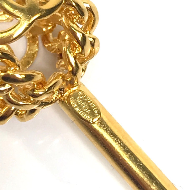 Chanel 98A Vintage hairpin hairpin Gold