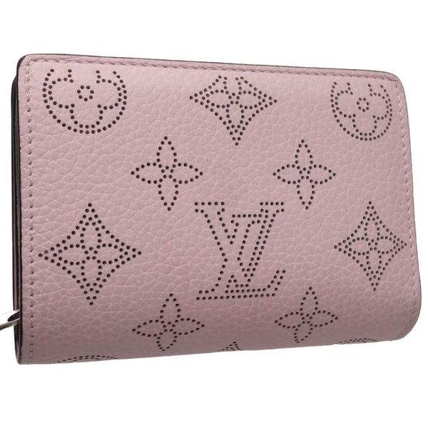 LOUIS VUITTON Louis Vuitton Bi-fold Wallet M82758 Portefeuille Ku Mahina Rose Jasmine 180493