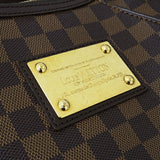 Louis Vuitton Damier Women's Shoulder Bag Thames GM N48181 Brown