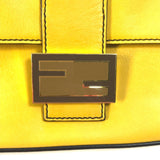 Fendi 8BR600 FF Bag Shoulder Bag 2WAY bag Hand Bag yellow