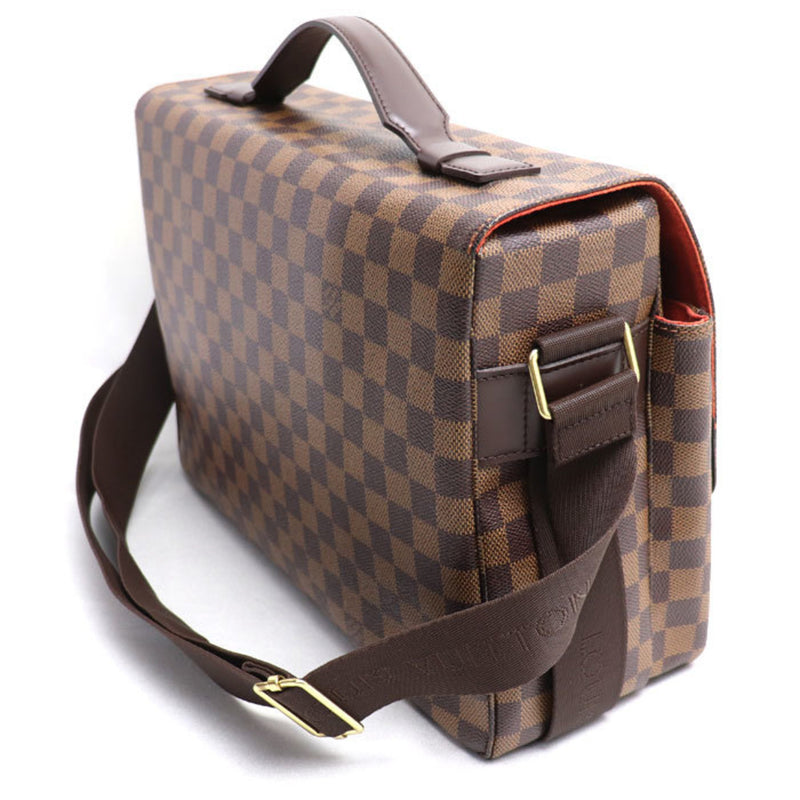 LOUIS VUITTON Louis Vuitton Broadway Shoulder Bag Damier Brown N42270 Men's