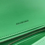 BALENCIAGA HOURGLASS Small Handbag Bag Leather Women's Green 5935461QJ4Y3823