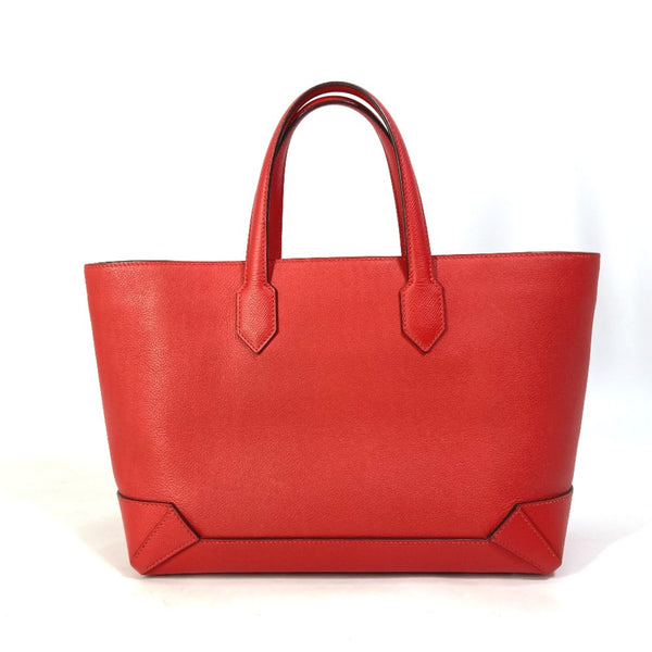 Hermes Hand Bag Tote Bag Rouge tomato Red