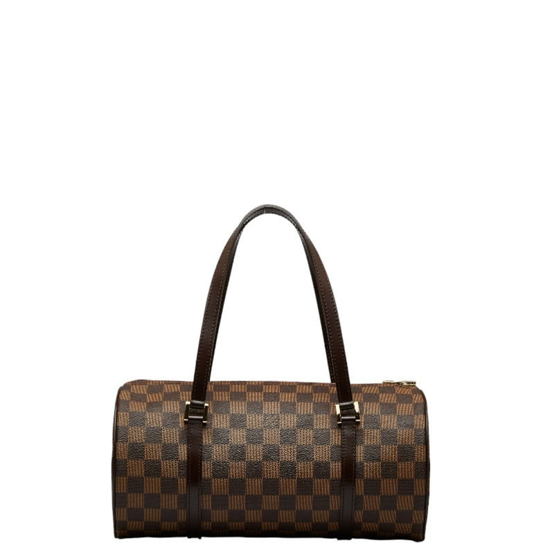 Louis Vuitton Damier Ebene Papillon Handbag N51303 Brown PVC Leather Women's LOUIS VUITTON