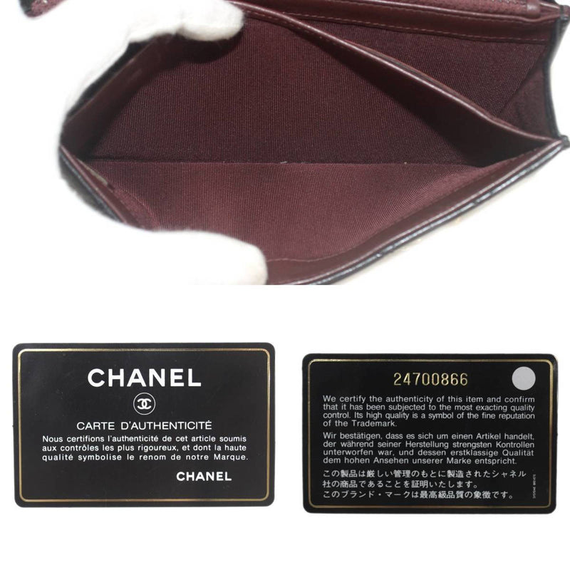 CHANEL Chanel Matelasse Long Wallet Lambskin