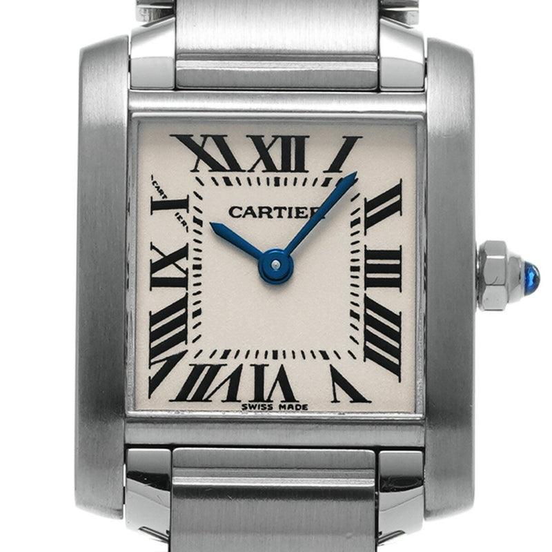 CARTIER Tank Francaise SM W51008Q3 Ladies' Watch Quartz