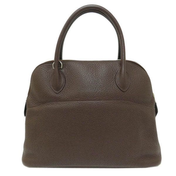 Hermes Bolide 31 Chocolat Handbag Taurillon Women's HERMES