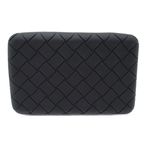 BOTTEGA VENETA Tech Rubber Clutch Bag Shoulder Bag Black Calfskin (cowhide) rubber 778706V0EY48803