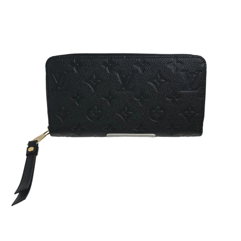 LOUIS VUITTON Long Wallet Empreinte Zippy M61864 Louis Vuitton Black