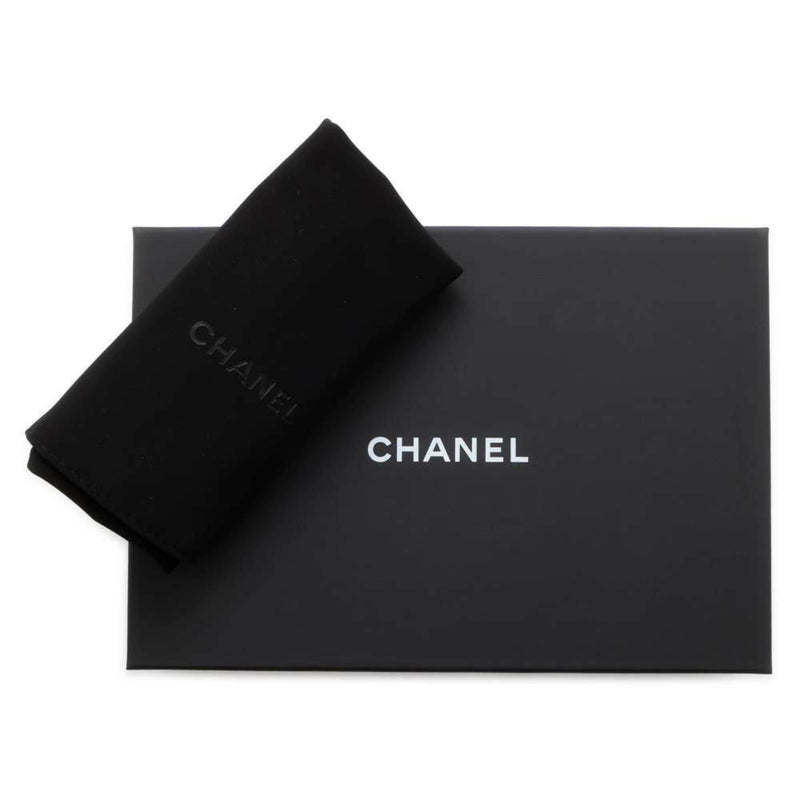 Chanel Chain Wallet Classic Matelasse Coco Mark Caviar Skin AP0250 CHANEL