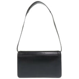 Hermes Tassel Box Calf Navy 〇R Stamped Shoulder Bag 0252 HERMES