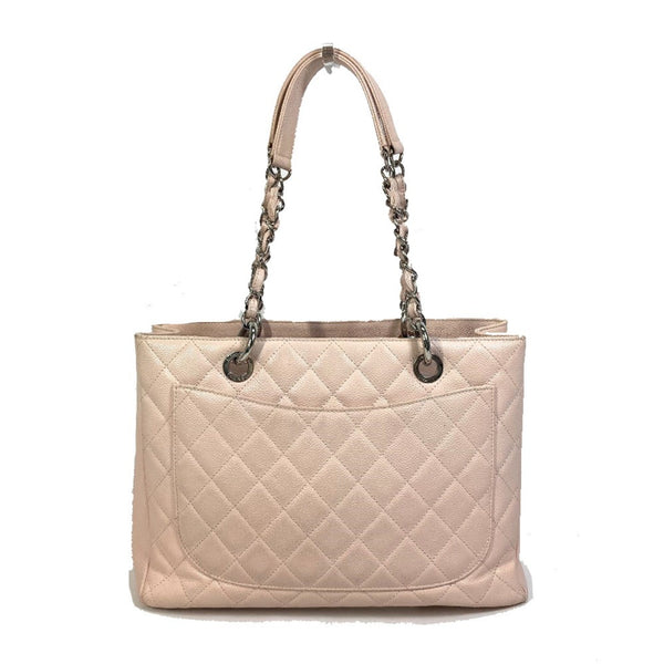 Chanel A50995 CC Mark Bag Chain GST Shoulder Bag Tote Bag pink SilverHardware