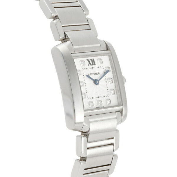 Cartier Tank Francaise SM Limited Edition WE110006 Silver Dial Ladies Watch