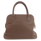 Hermes Bolide 31 Brown Handbag Taurillon Women's HERMES