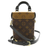 LOUIS VUITTON Camera box Brown Monogram Reverse PVC coated canvas M82465