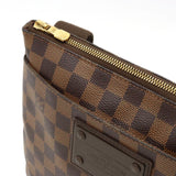 LOUIS VUITTON Damier Pochette Plat Brooklyn Shoulder Bag N41100