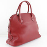 HERMES Hermes Bolide 31 Taurillon Clemence Rouge Ash Red L Ladies Handbag