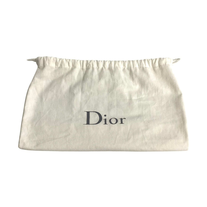 Christian Dior Bobby Small CD Hardware Box Calf Leather Shoulder Bag White 10920