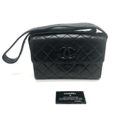 Chanel CC Mark bag shawl Shoulder Bag Black GoldHardware