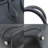 CELINE Luggage Micro Handbag Calf Leather Women's