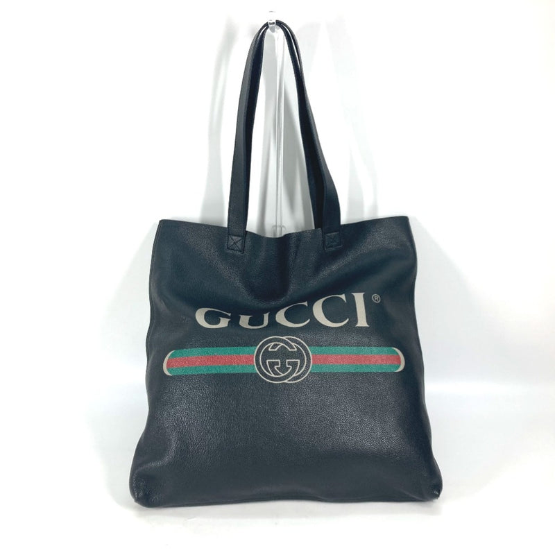 Gucci 572768 Sherry line Shoulder Bag Tote Bag Black