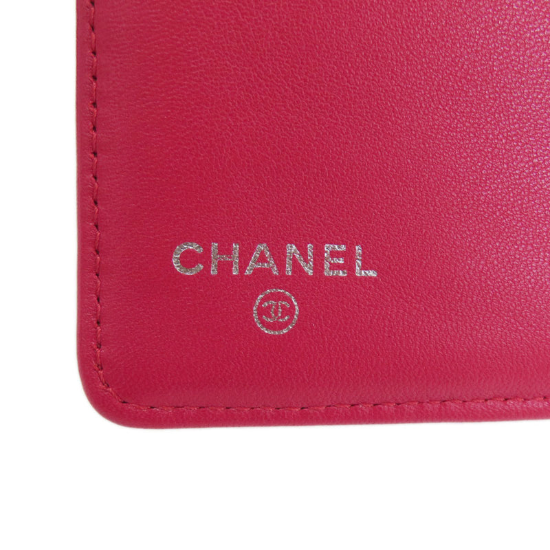 Chanel Matelasse Long Wallet Lambskin Women's CHANEL