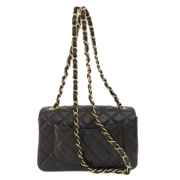 Chanel Chain Shoulder Matelasse Bag Lambskin Women's