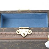 Louis Vuitton LOUIS VUITTON Coffret Tresor 20 M47001 Monogram Blue S-155686