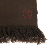 HERMES Black wool