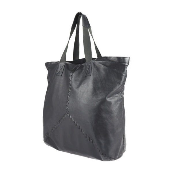 BOTTEGA VENETA Bottega Veneta intrecciato tote bag 234540 leather black handbag shopping