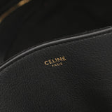 CELINE Anita Tote Bag Leather Women's Black 113533FC638NO