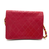 Chanel Bicolole Bag Chain Shoulder Shoulder Bag Red x GoldHardware