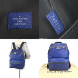 Louis Vuitton LOUIS VUITTON Backpack Taigarama Discovery Cobalt Blue Men's M30029 99935g