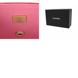 CHANEL Chanel Matelasse Chain Shoulder Pink Red Champagne AS2431 Women's Lambskin Bag