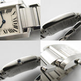 CARTIER Tank Francaise SM Watch Stainless Steel Ladies Ivory W51008Q3