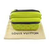 LOUIS VUITTON Bum Bag Outdoor Taigarama Body M30251 PVC Leather Jaune Yellow Black