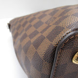 LOUIS VUITTON Jersey Brown Black Damier leather PVC coated canvas N44023