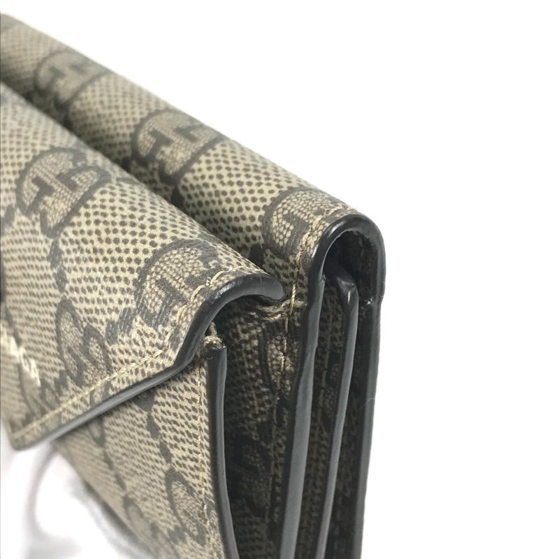 Gucci 681704 BALENCIAGA Balenciaga collaboration The Hacker Project Trifold wallet Beige White