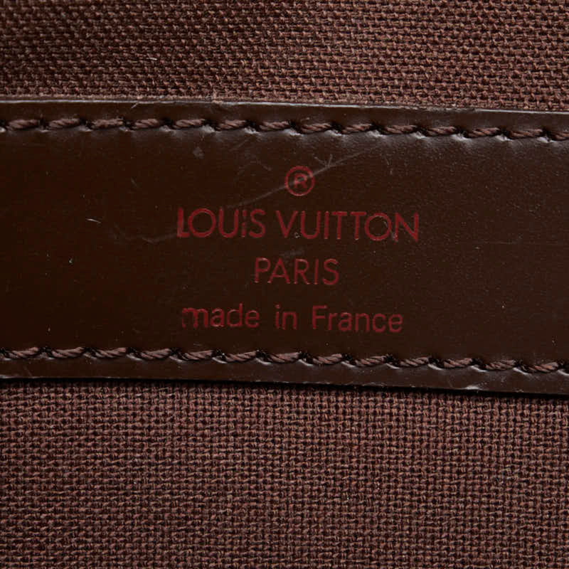 Louis Vuitton Damier Naviglio Shoulder Bag N45255 Brown PVC Leather Women's LOUIS VUITTON