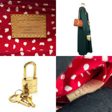 Louis Vuitton Hand Bag Papillon 30 Dot Infinity M91425 Rouge Monogram Vernis Yayoi Kusama Women's LOUIS VUITTON YAYOI KUSAMA