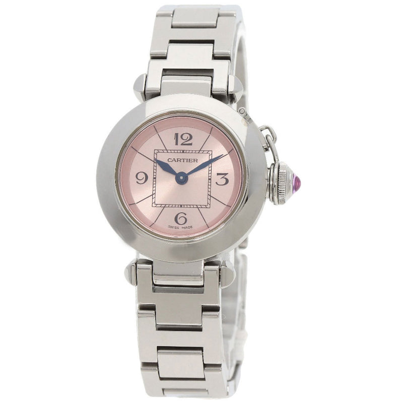 Cartier W3140008 Miss Pasha Watch Stainless Steel SS Ladies CARTIER