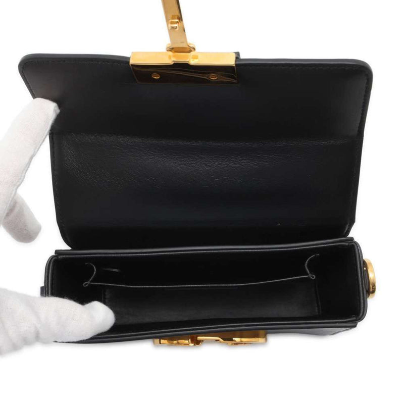 Christian Dior Shoulder Bag Montaigne Leather