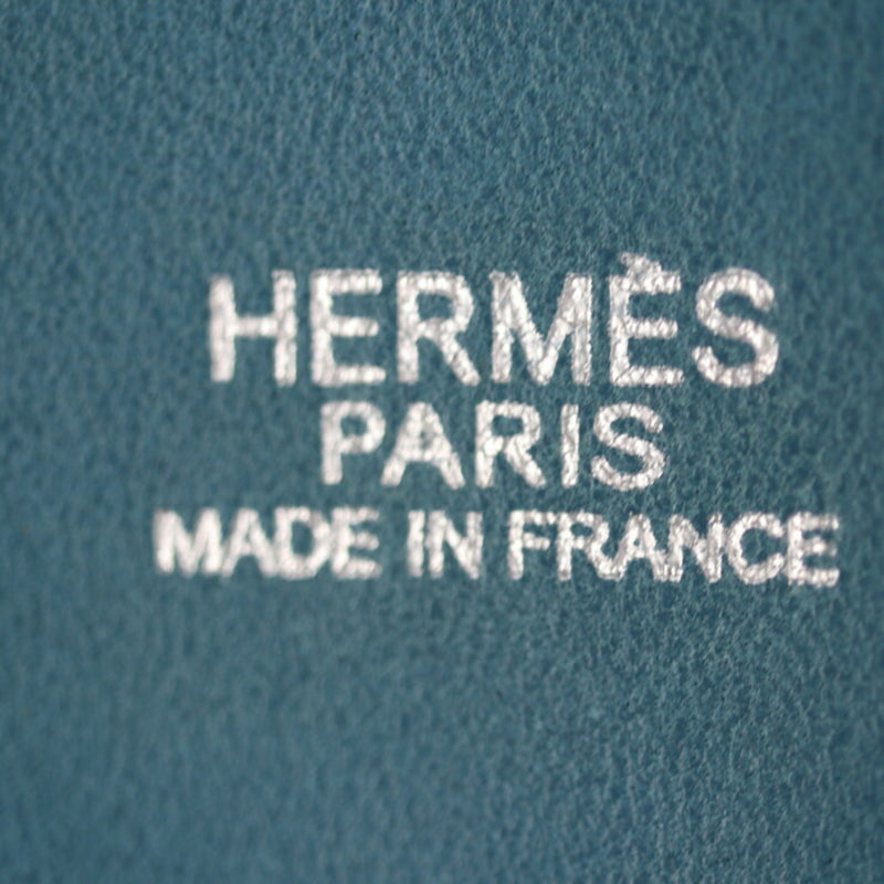 HERMES Hermes Bolide 35 Handbag Taurillon Clemence Blue Jean Silver metal fittings 2WAY shoulder bag ?I stamp