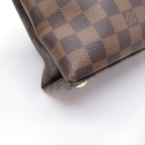 Louis Vuitton Brompton Shoulder Bag, Coated Canvas, Damier, Women's, Brown, N41582